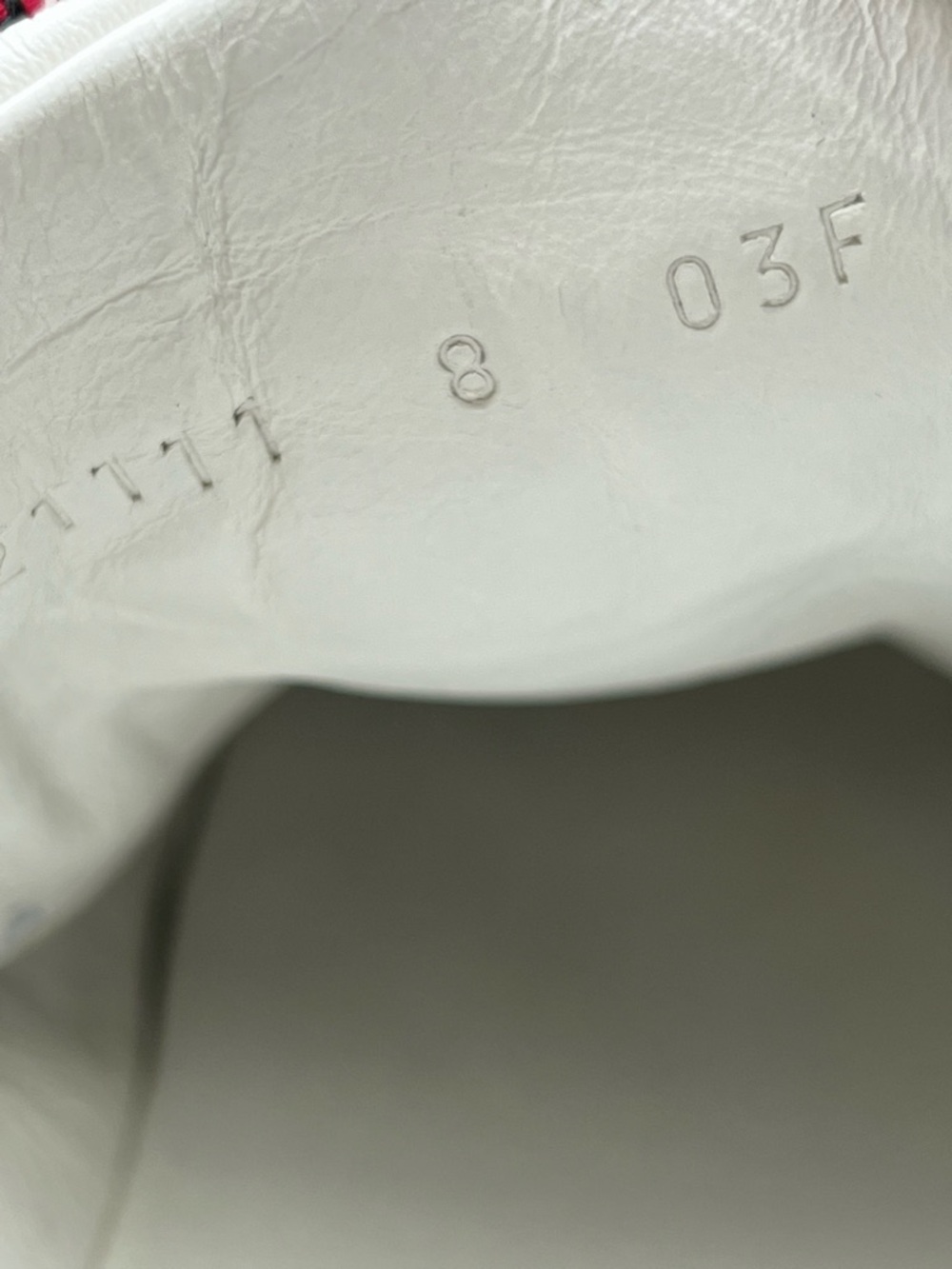 $1,100 GUCCI Run Leather Monogram GG Sneaker Size 9.5 US (UK 8) Men’s - Picture 10 of 11